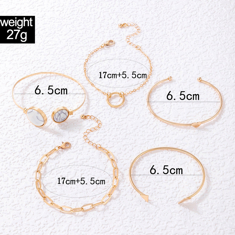 Serendipity - Five-piece Bracelet Set