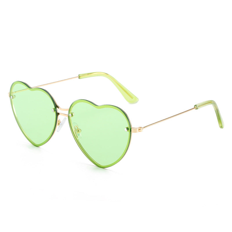 Women's Love Rimless All Match Sunglasses