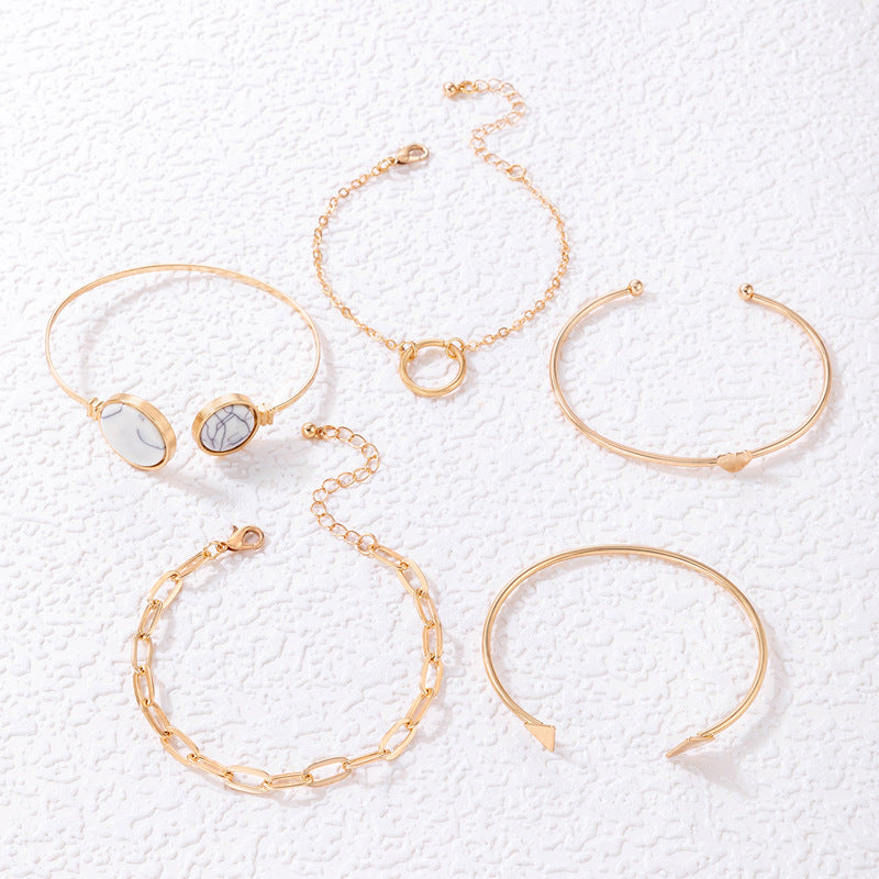 Serendipity - Five-piece Bracelet Set