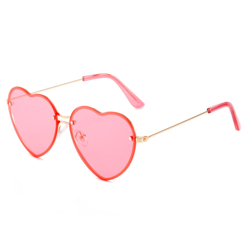 Women's Love Rimless All Match Sunglasses