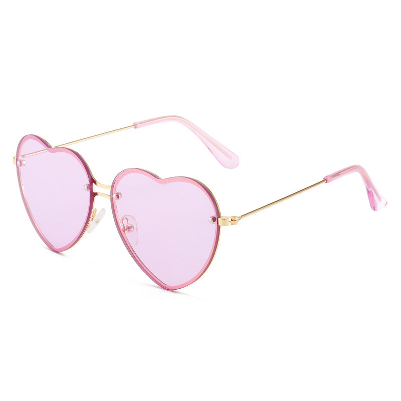 Women's Love Rimless All Match Sunglasses