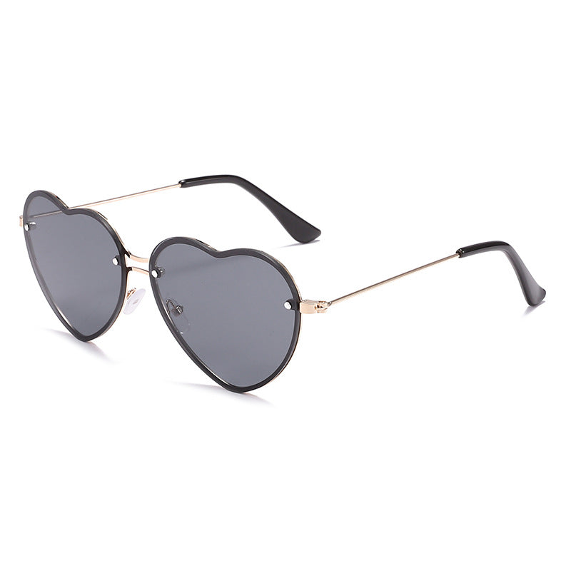 Women's Love Rimless All Match Sunglasses