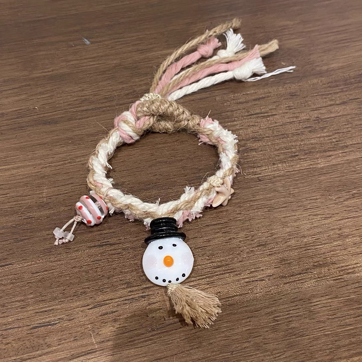 Gingerbread Man Christmas Bracelet Special-interest Design