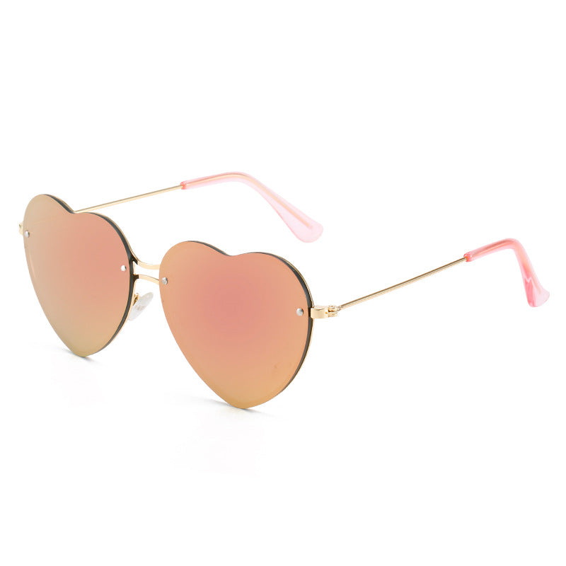 Women's Love Rimless All Match Sunglasses