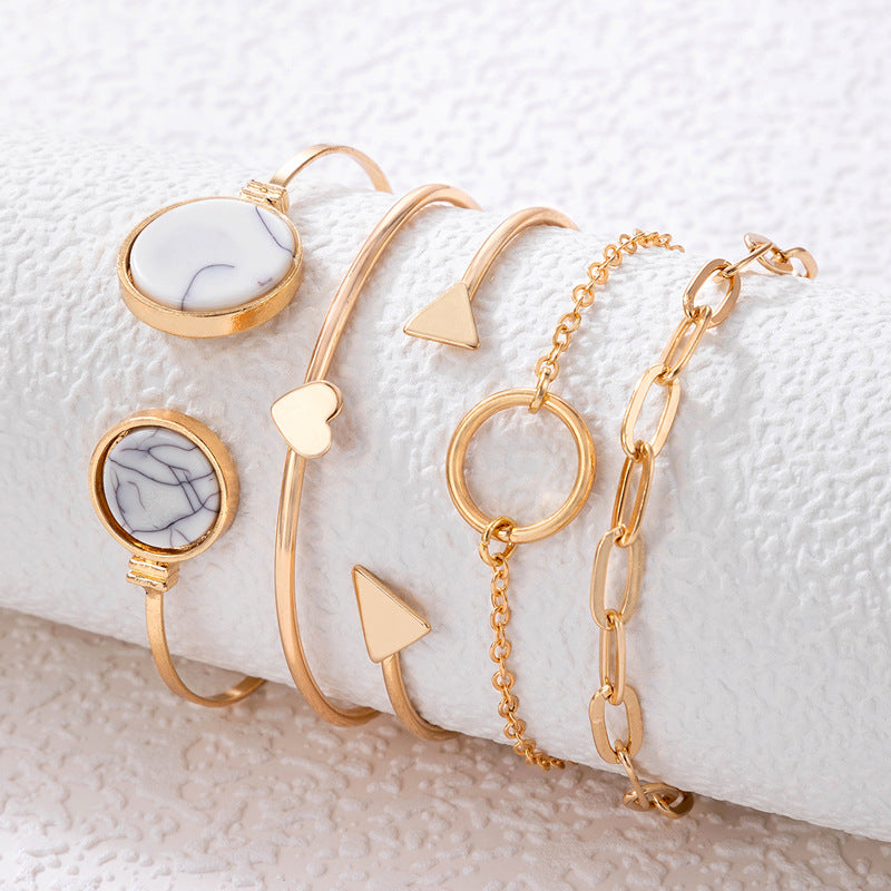 Serendipity - Five-piece Bracelet Set